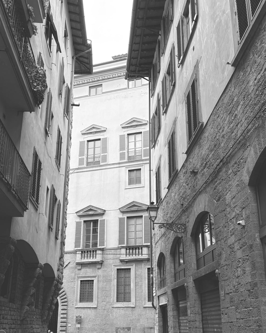 Florence old streets of Centro Storico