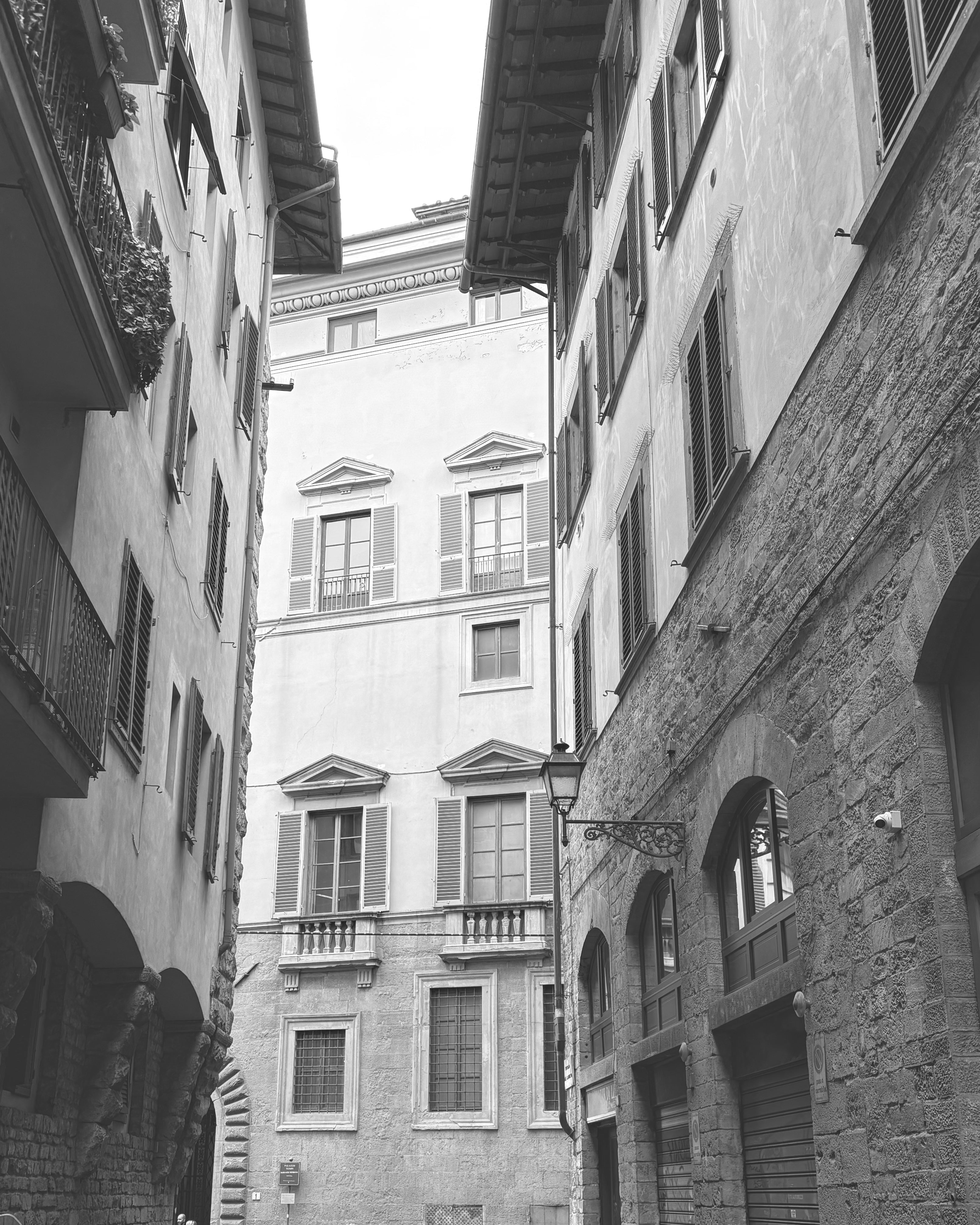 Florence old streets of Centro Storico