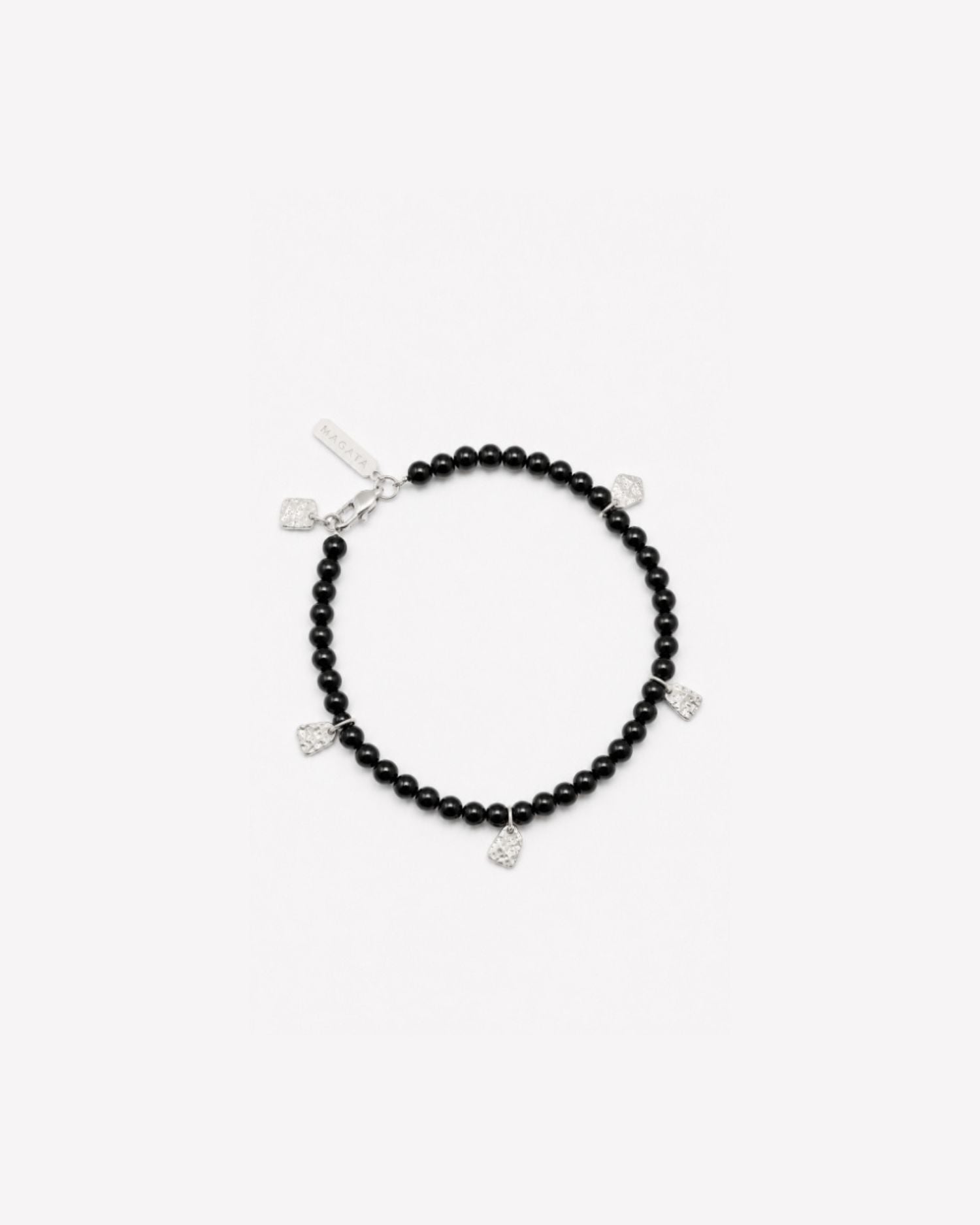 frammenti di notte anklet/bracelet, ONYX
